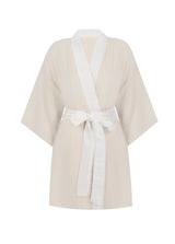 Kısa Müslin Kimono - Krem - House of Mare